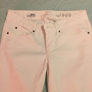 White Gap jeans